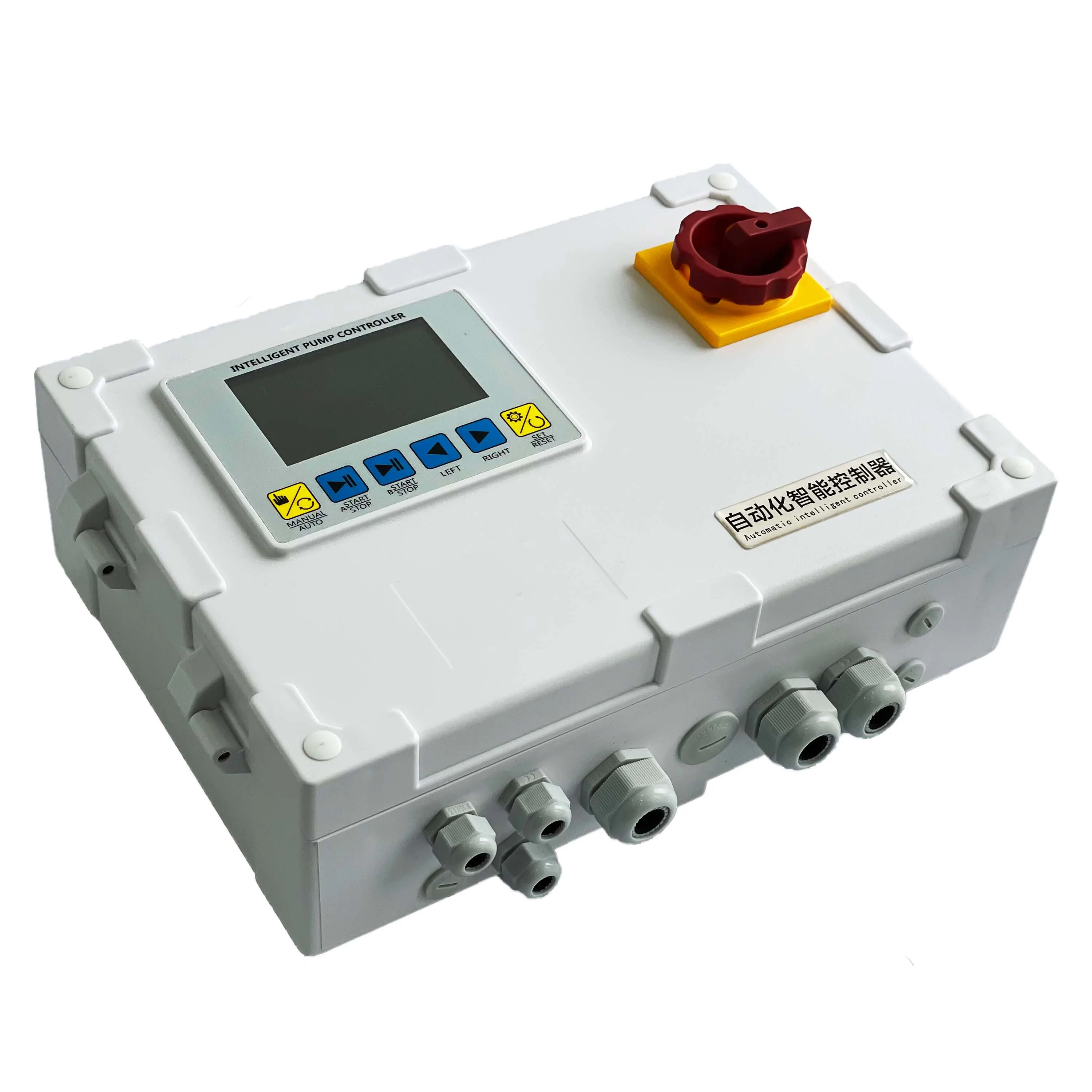Aikon High Quality IP54 Automatic Sewage Pump Control Box Intelligent Controller with Lcd Screen