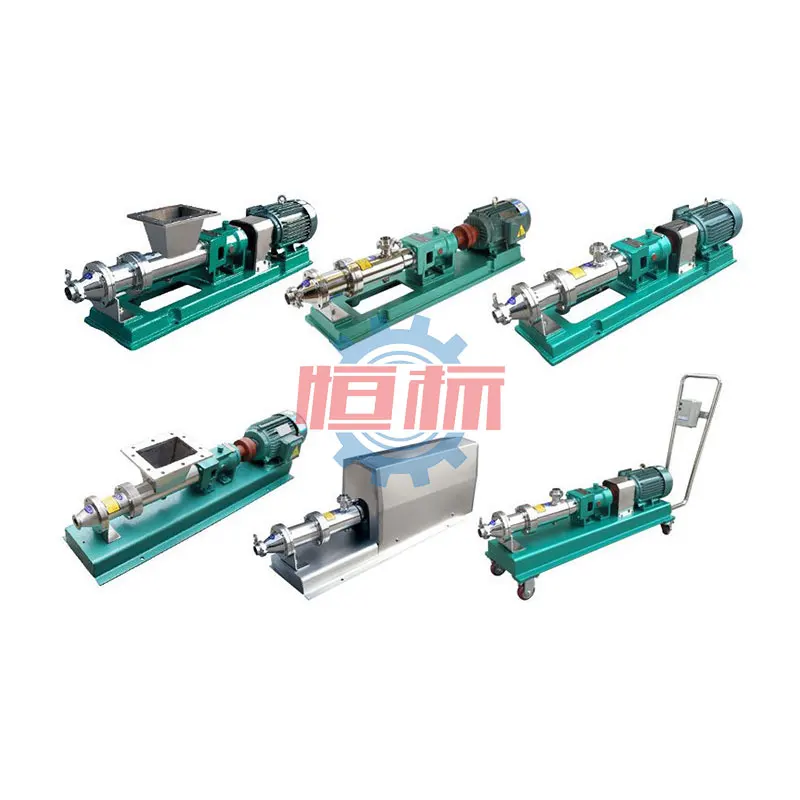High Quality High Viscosity Sanitary Single Screw Pump Stainless Steel SS316L Pump Casting