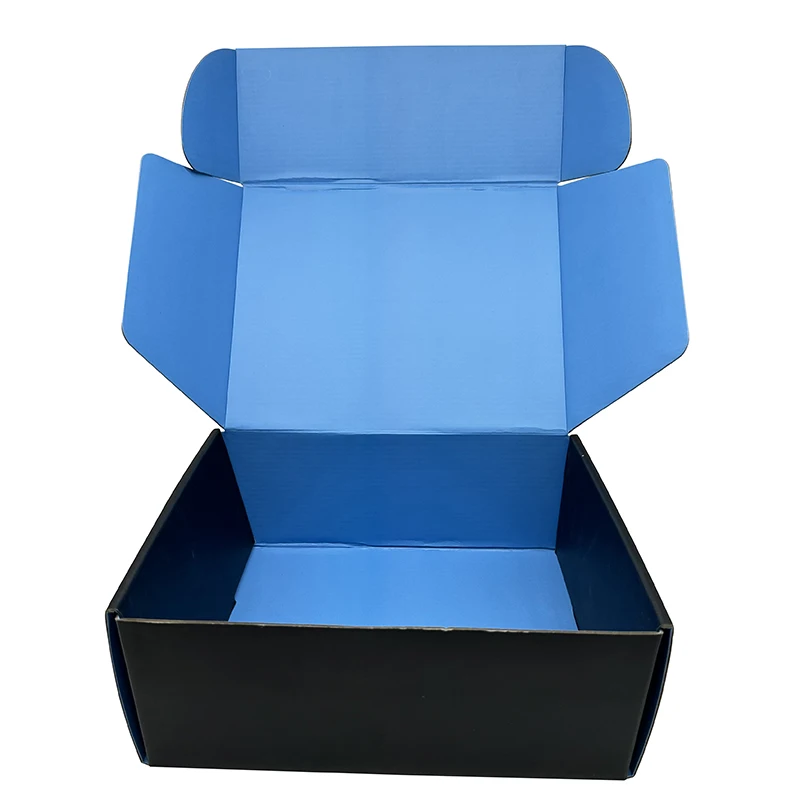 Eco Friendly Custom Mailing Cardboard Box Corrugated Paper Box Packaging For Holiday Birthday Gift