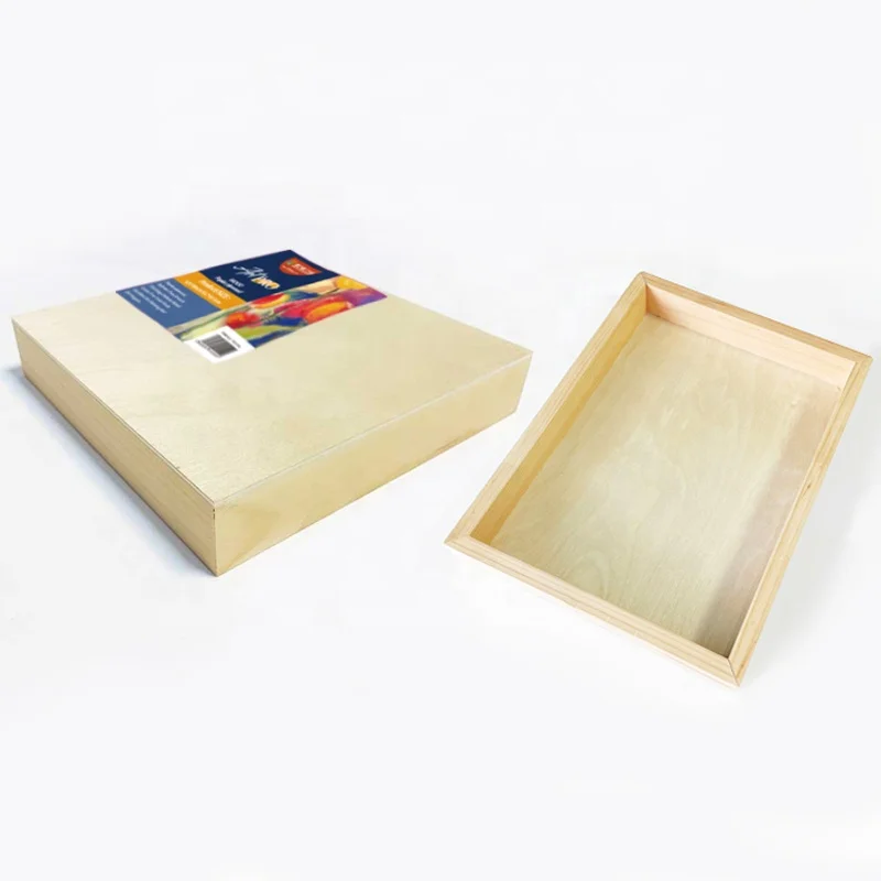 Art Supply Birch Wood Paint Pouring Panel Boards, Galleryartist Depth Wooden Wall Canvases - Painting Mixed-Media Craft, Acrylic