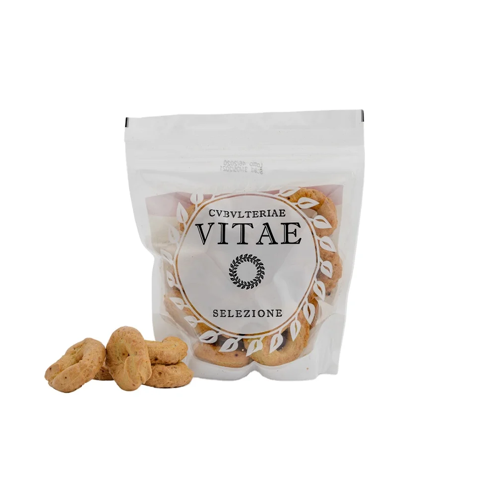 Italian High Quality Wheat Grain Snacks Taralli With Chili Pepper Vitae Fresh Saver Packaging Salty Snacks Foods