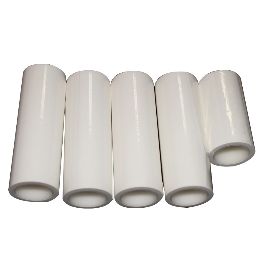 Blue White Industrial Cleanroom Disposable Manual Dust Removal Clean Room Lint Adhesive PE Cleaning Tacky Sticky Roller For PCB