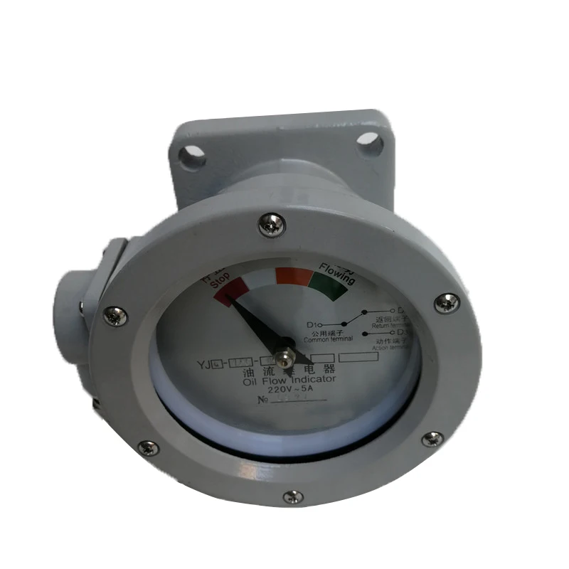 Oil immersed transformer accessories Protective device Oil Flow Indicator Oil Flow Relay for Power Transformer