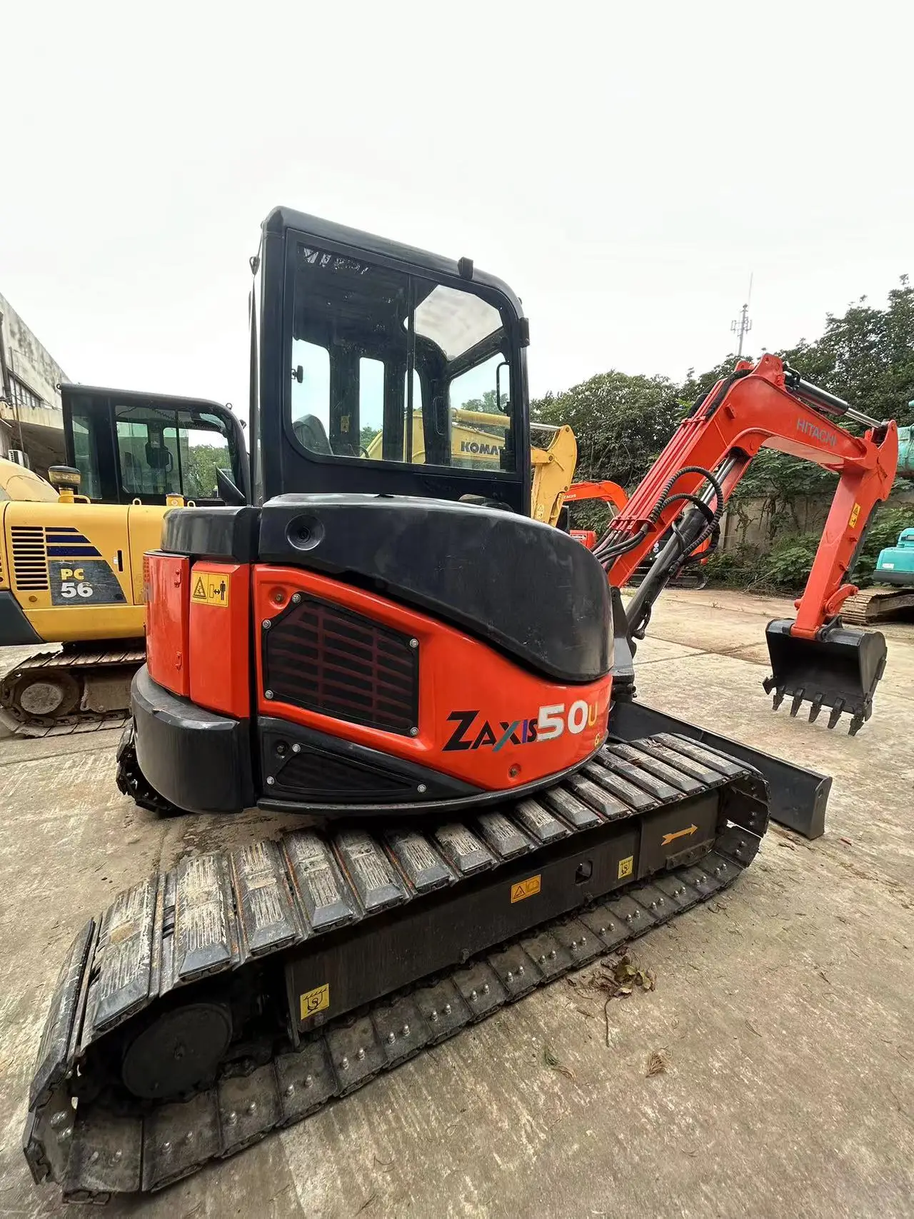Original Used Hitachi Zx50u 5 Ton Crawler Digger Excavator/mini Zx50 Hydraulic Used Hitachi Zx50u Excavator Zx 50u