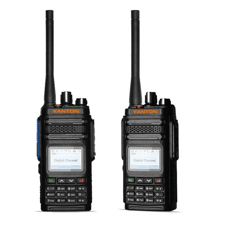 Oem dm860 Waterproof Cb Radio High Power Vhf Uhf Dmr Handheld Two Way Radio With Gps 10km Long Range Walkie Talkie
