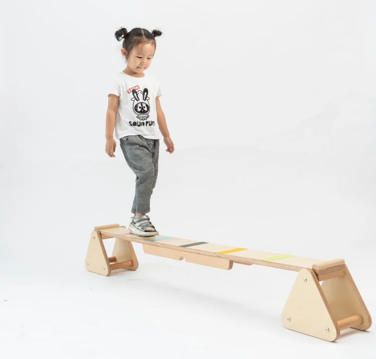 Уличная игровая площадка, крытая игровая площадка для детей, парк, сад, красочная деревянная дорожка