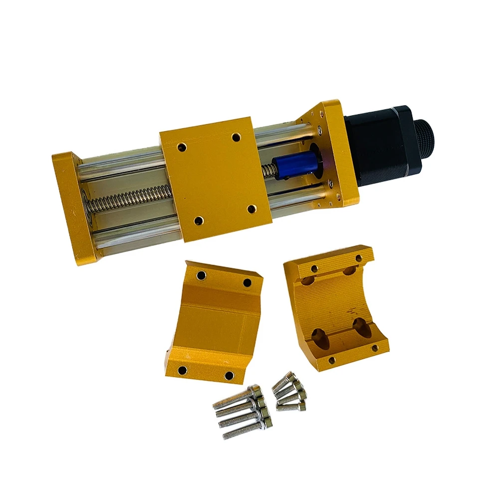 CNC Router Z Axis Module Parts for 3018 Plus Engraving Machine Nema 42mm Stepper Motor T-Screw Aluminum Sliding Platform 60mm