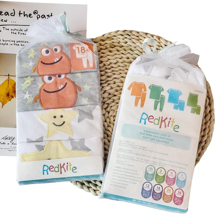 Mixed design pattern 100% cotton soft baby kids long sleeve shirts and pants set clothes for baby girls