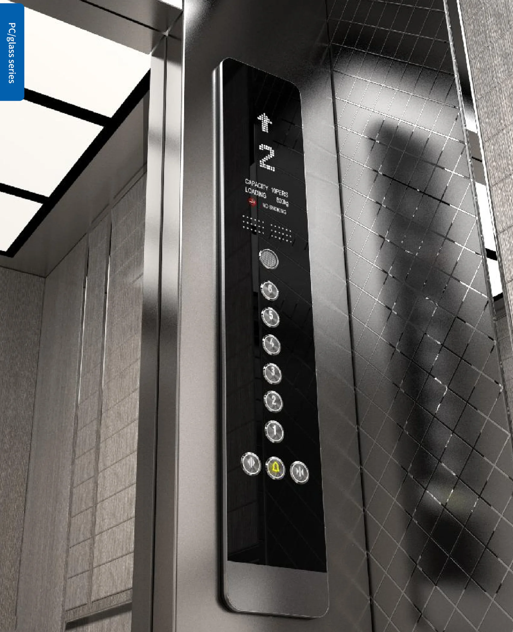 Surface type  Elevator COP/ Lift  COP for Wall mounted installation