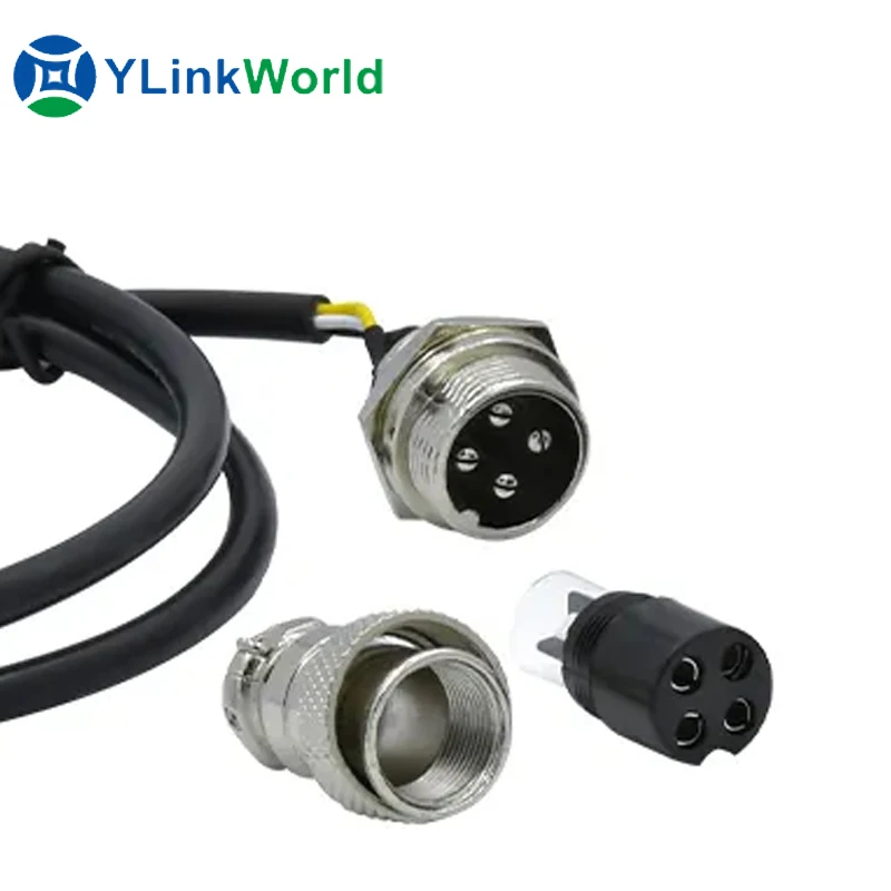 Custom GX12 4pin 5pin Cable Mount Male Female Aviation Connector GX12 Connector Factory