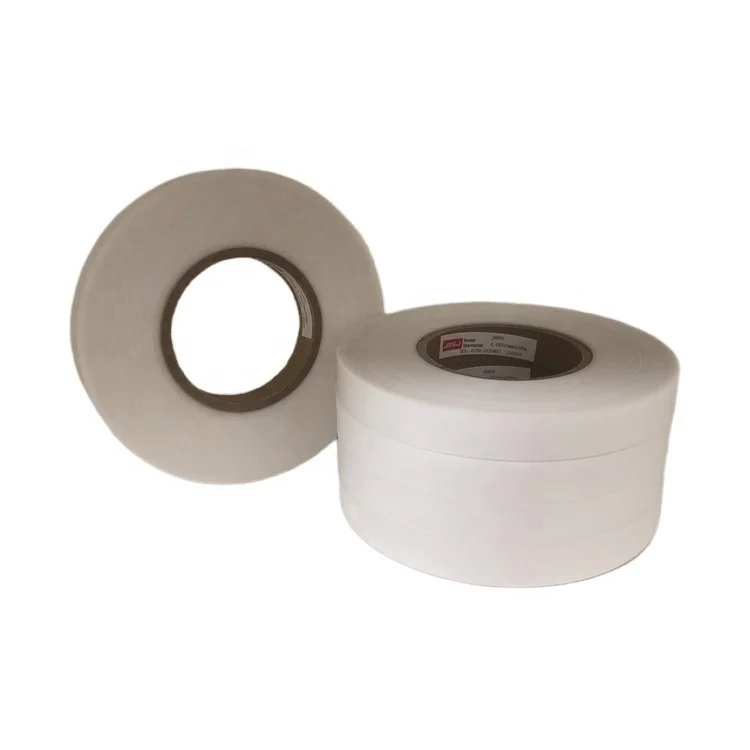China factory good adhesion 0.10mm thick semitransparent hot melt waterproof PU seam tapes for camping tents