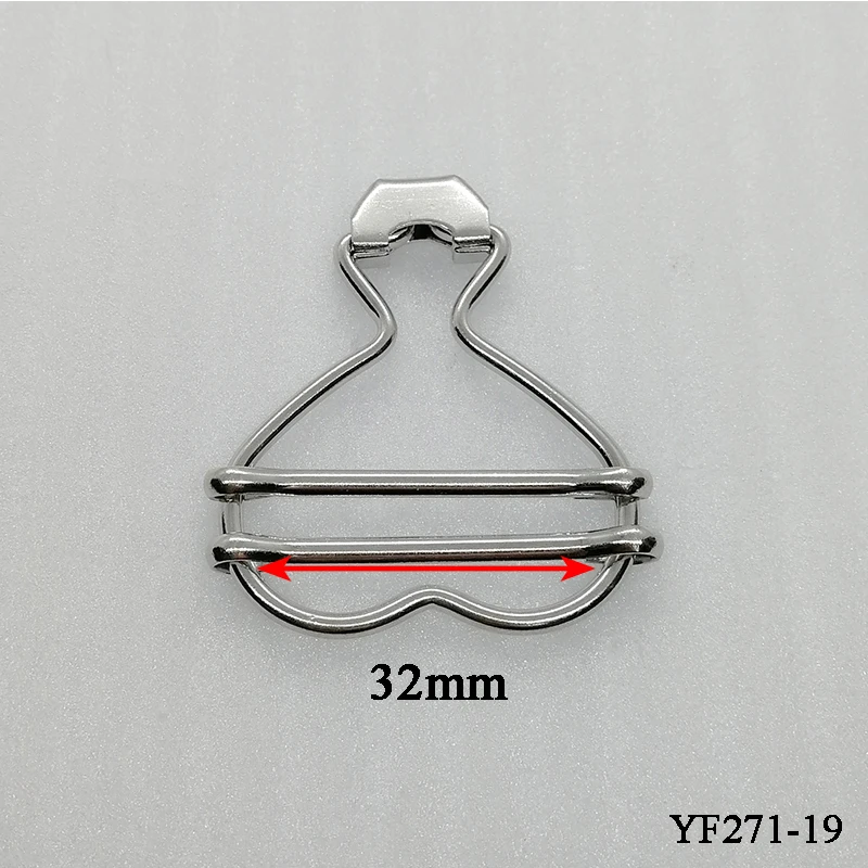 Elegant Garment Accessories Pure Copper Suspender Buckle for overalls