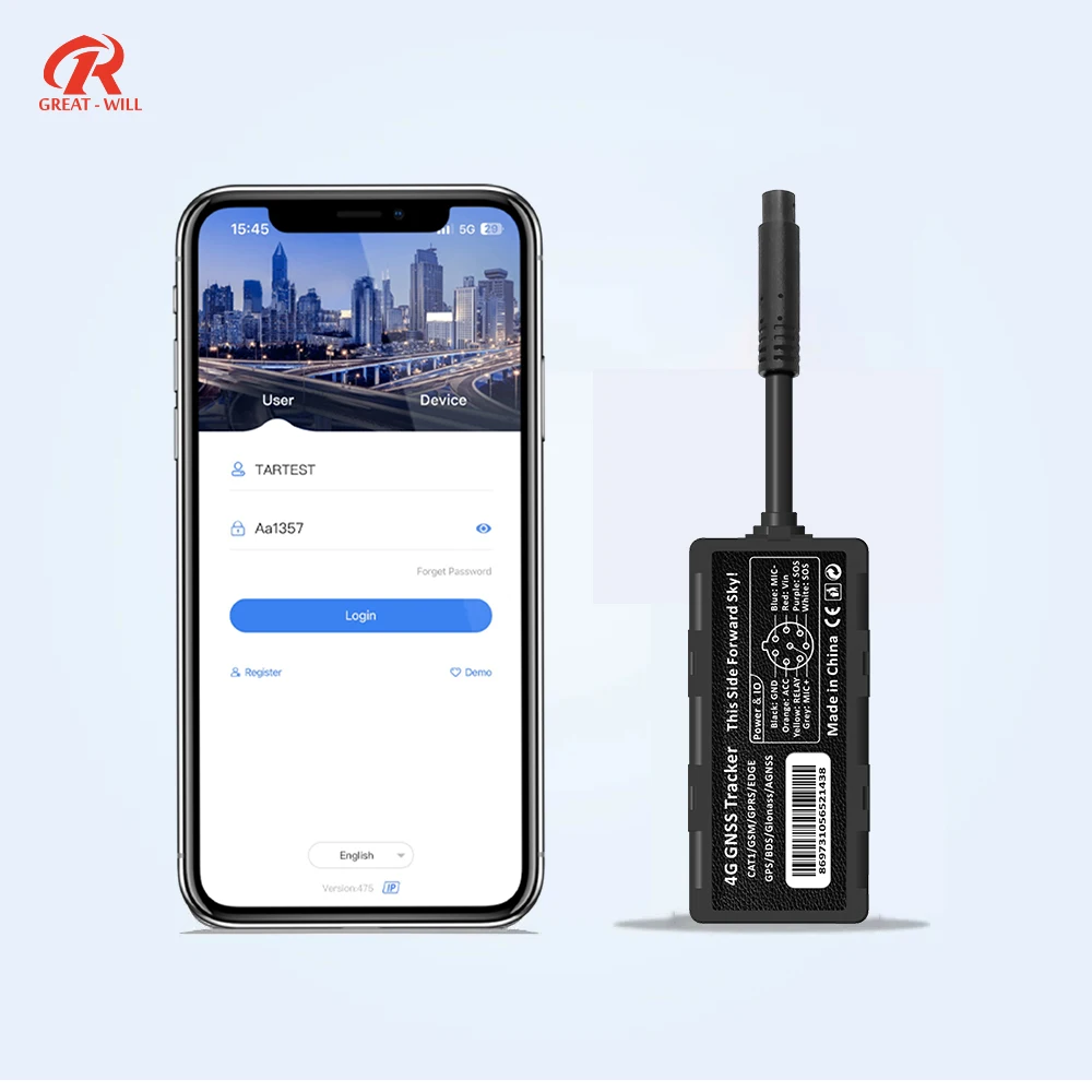 Great-will Hidden Tracking Device For Cars Motorcycle Anti-theft Real Time Waterproof GPS Tracker 4G Car Security GPS Device