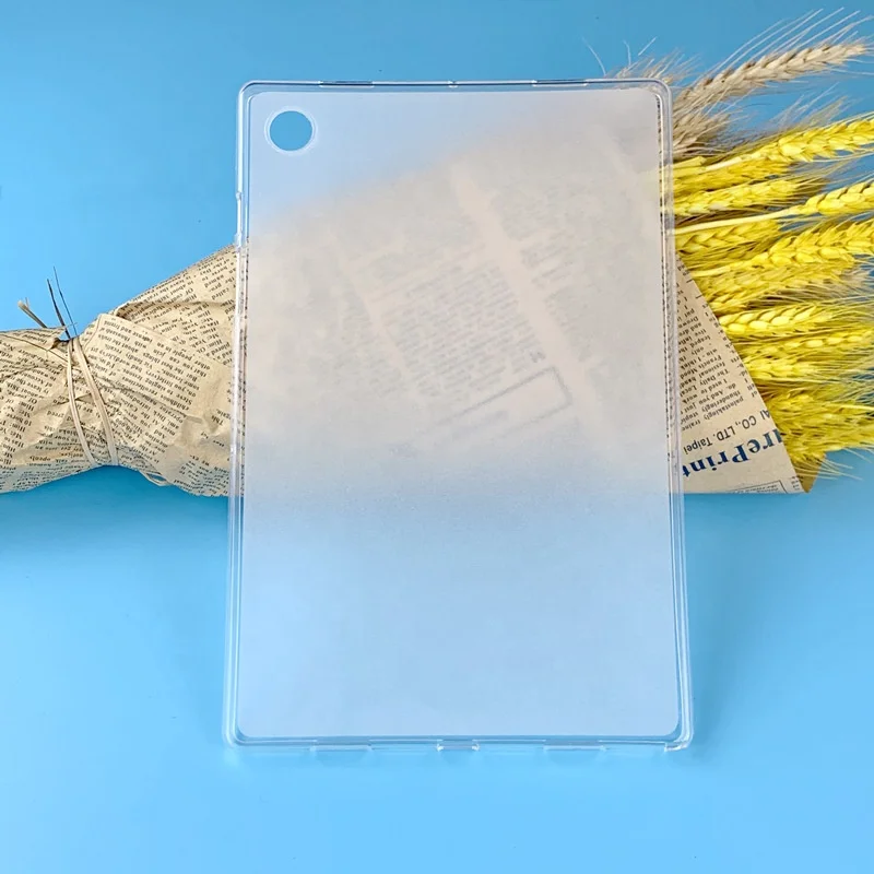 For Samsung Tab A8 10.5 2021 Tablet Case Transparent Matte TPU Soft Back Tablet Covers & Cases