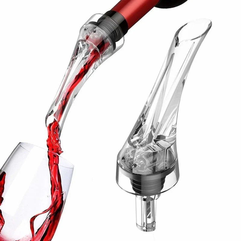 Amazing Wine Accessories Gift Wine Bottle Pour, Premium Aerating Pourer and Decanter Spout, Wine Aerator Pourer