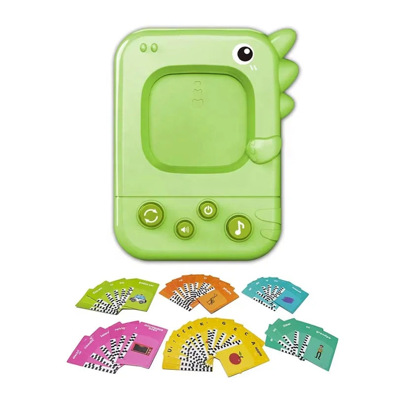Kindergarten Kids English Language Learning Electronic Audio Books Learn Words Machine Toys Talking Flash Cards Kids Educational