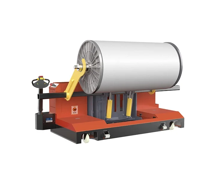 SUNTECH Warp Beam High Lift Truck Inserting in Weaving Machine