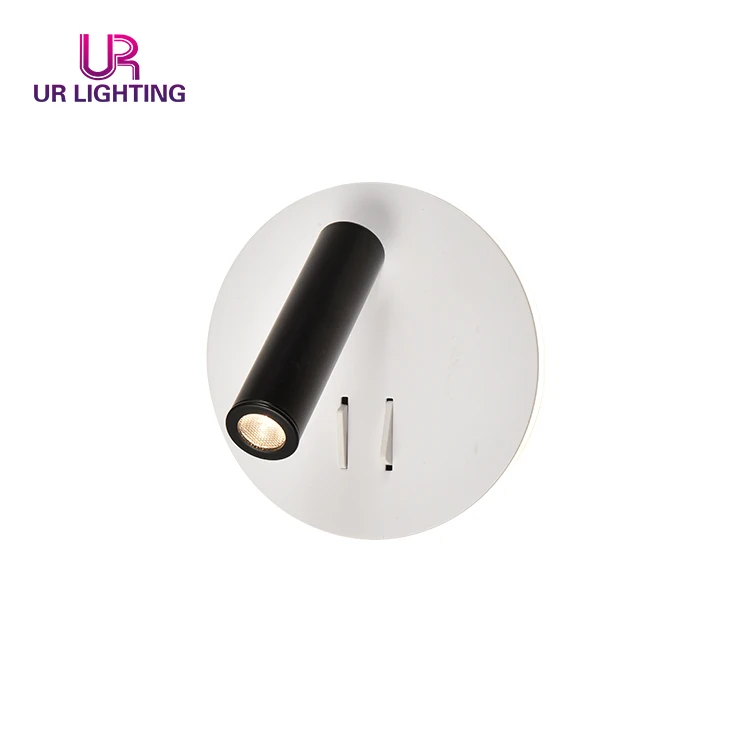 Reading Mounted Compound Bracket Round Decoration Living Room Modern Indoor LED Wall Light