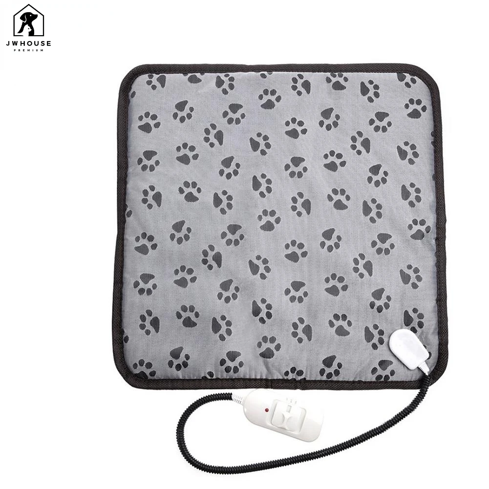 Pet Electric Pad Dog Winter Heating Mat Adjustable Temperature Cat Body Warmer Carpet Waterproof Animal Electric Blanket