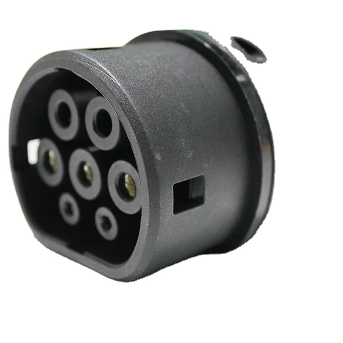 DUOSIDA supply ev cable connector type 1 to type 2 adapter