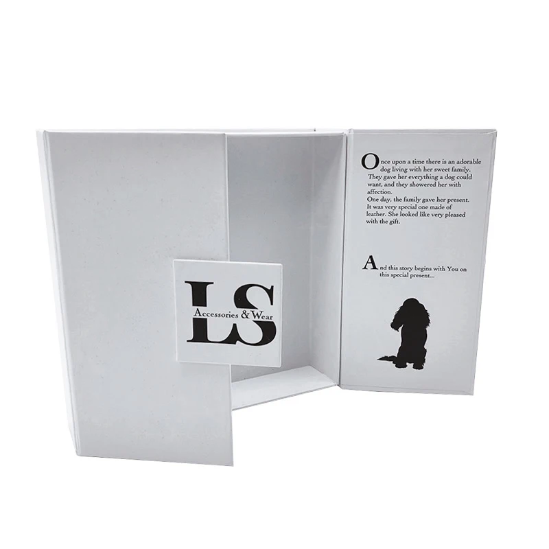 Wholesale White Black Cardboard Paper Hat Jewelry Packing Folding Boxes With Foam Lid