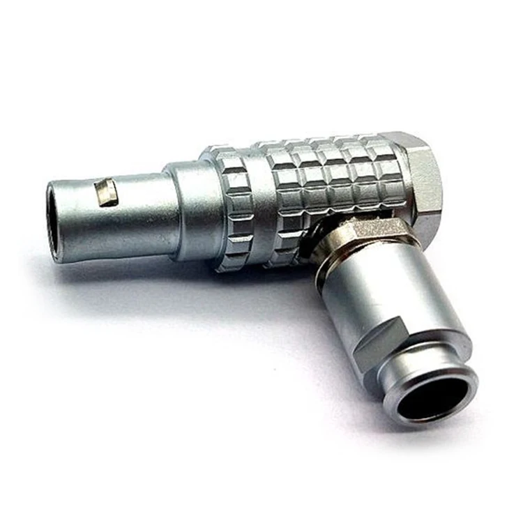 B series 90 elbow aviation head connector round push-pull self-locking LHG B plug wholesale sixteen cores push pull connector