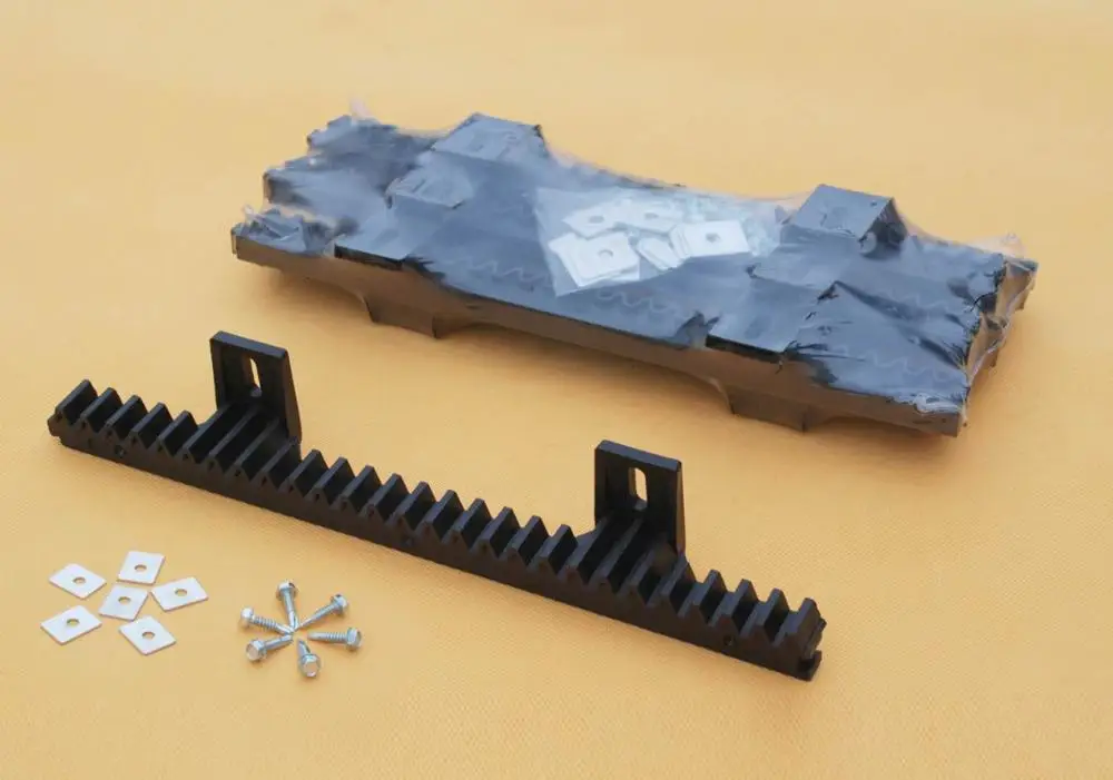 Factory Direct Sales 3eyes 4eyes 6eyes  Nylon Plastic Gear Rack for Automatic Sliding Gate Accessory