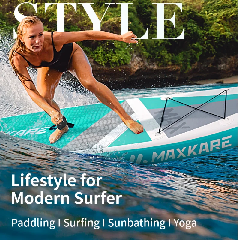 New OEM ODM Customization 265 wakeboard surf equipment sup paddle inflatable surfboard brands for sale