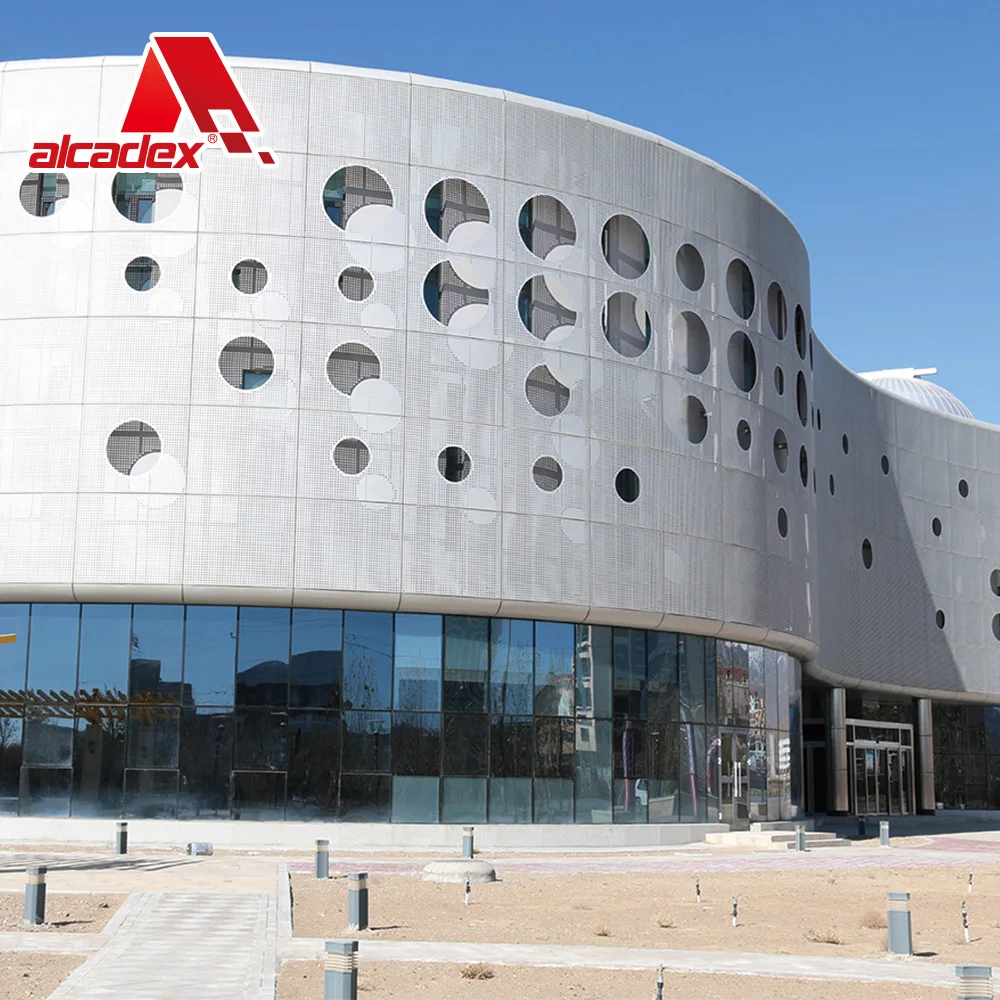 Exterior Facade Panel Aluminium Powder Coated Cladding Panel Interior and External Aluminum Decorative 3d Wall Panels