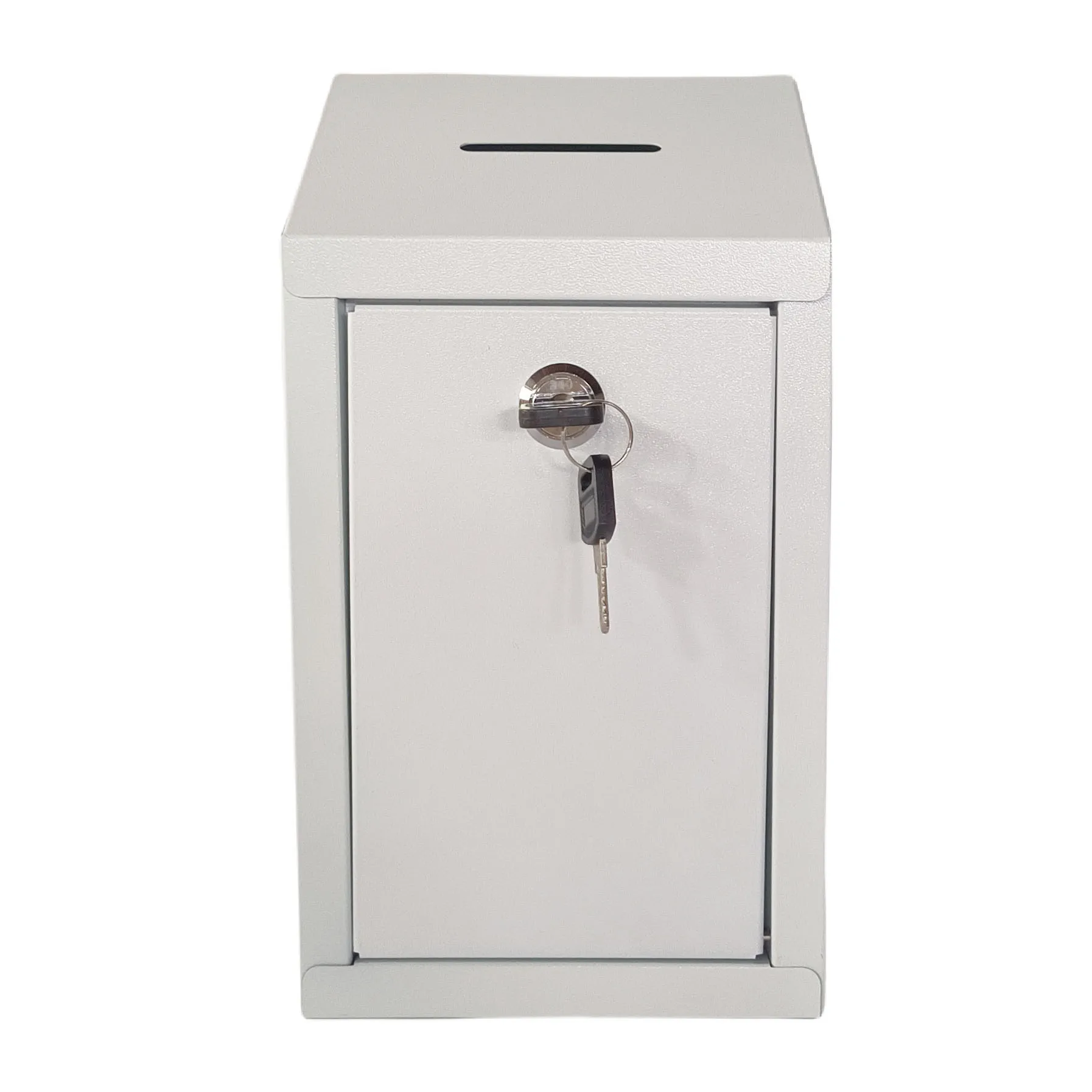 powder coating galvanized steel money box saving wall mounted lockable coin box Cash Register Safe Deposit Box