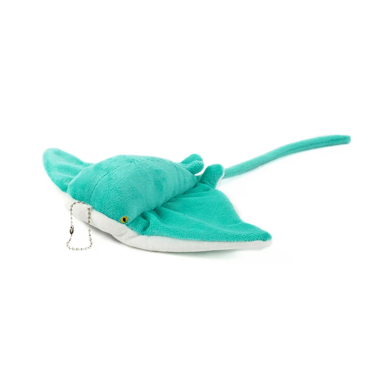 Custom embroidery soft sea animals manta rays plush stuffed toys