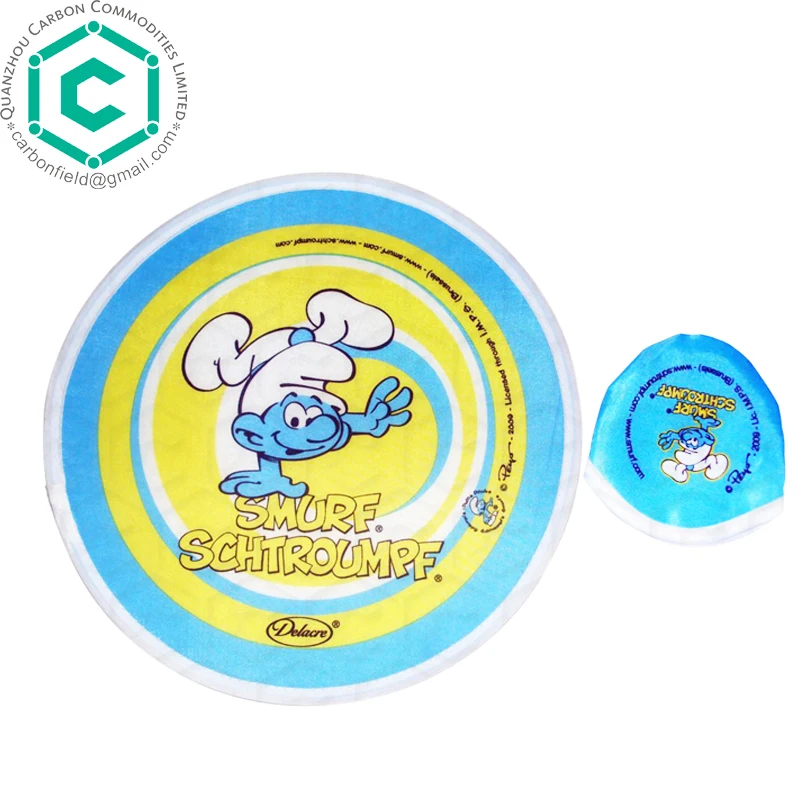 Europe standard folding fabric fan/folding cloth fan