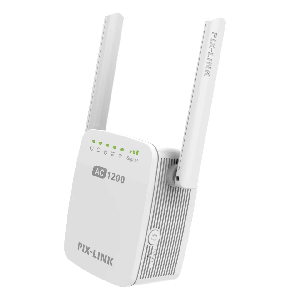  Усилитель Wi-Fi PIX-LINK 1200 Мбит/с Высокоскоростной Беспроводной двухдиапазонный ретранслятор Wi-Fi/AP/маршрутизатор AC12