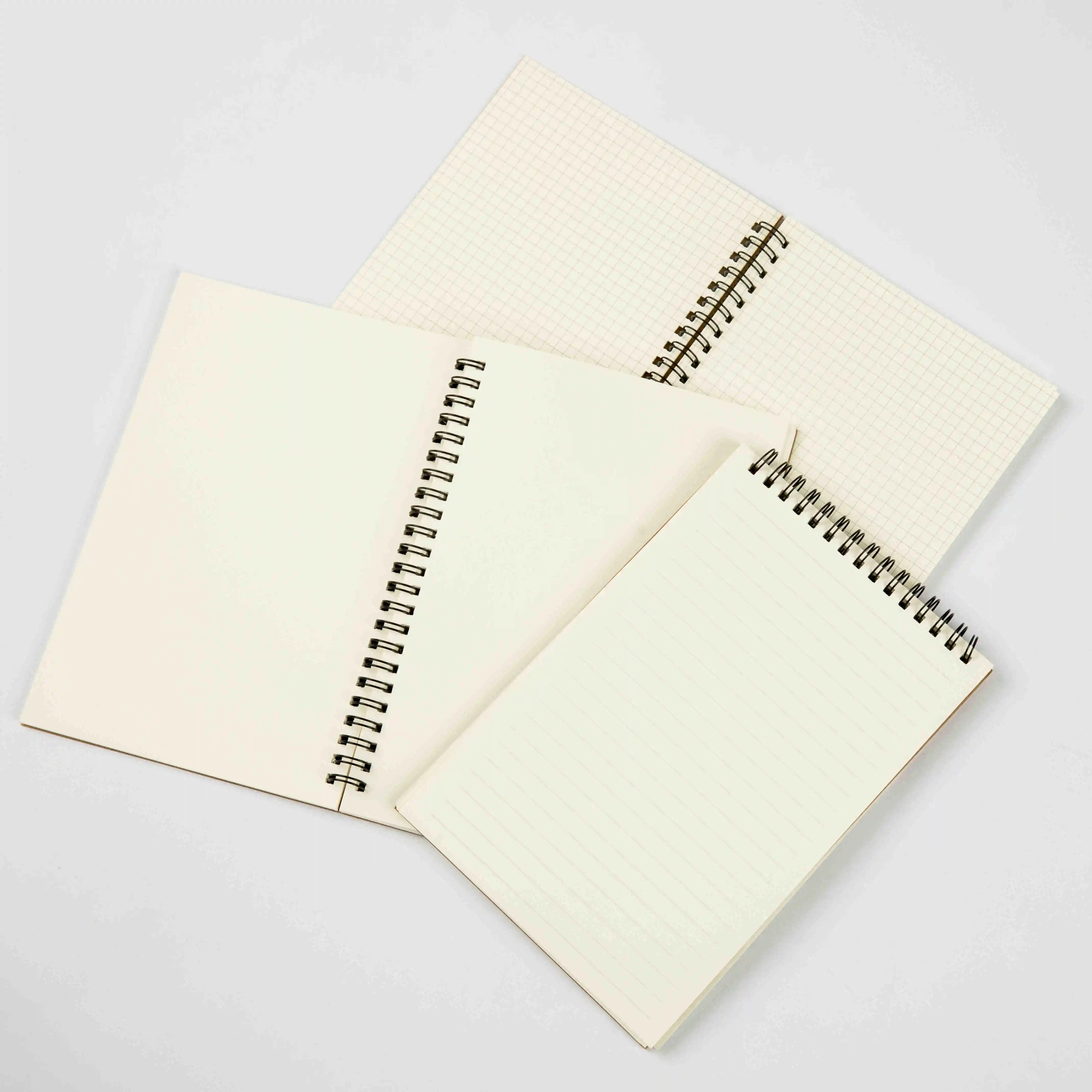 school stationary items student note book A4 A5 kraft paper  dotted diary spiral notebooks