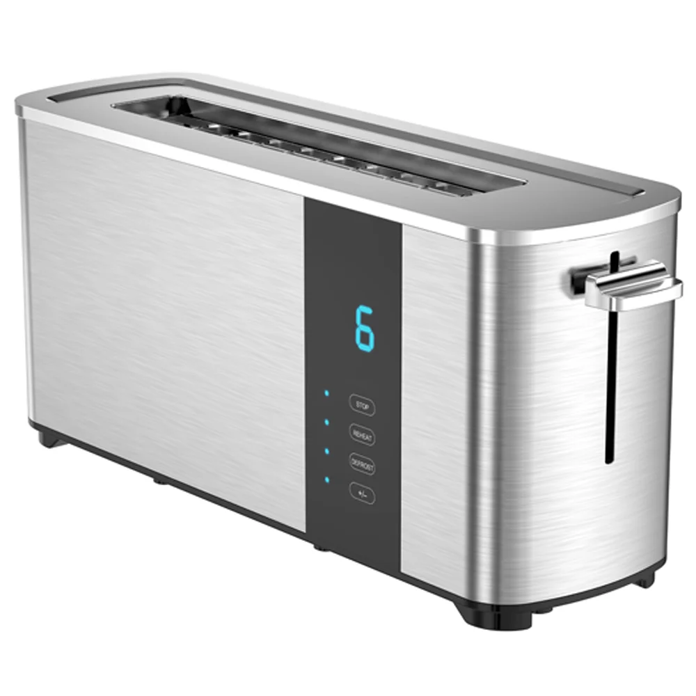 Tenfly, тостеры с сенсорным экраном, изготовленный на заказ, из нержавеющей стали, домашний хлебный тостер для завтрака, однослойный 2 сэндвич-мейкер