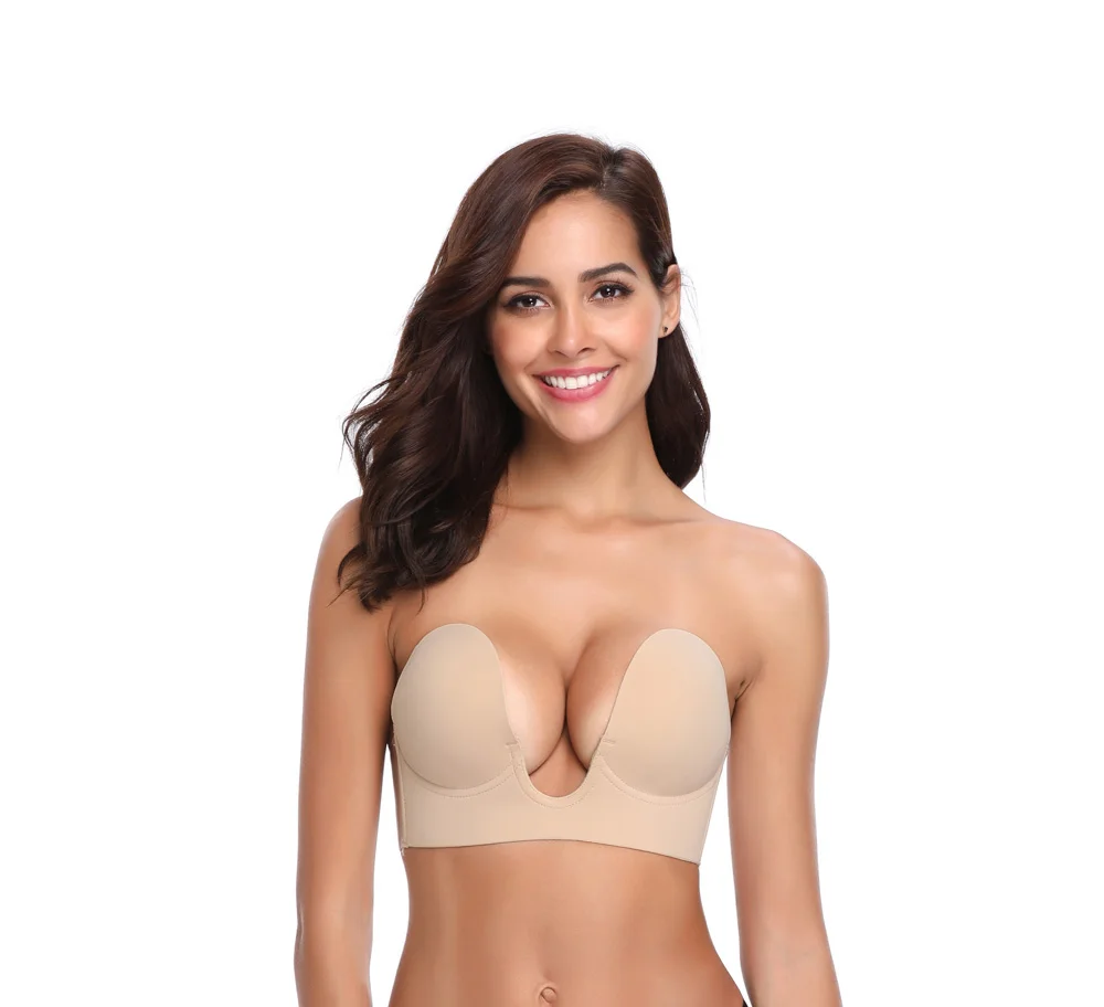 
Triangular support structure high-tech non-slip fabric corset de latex bra top 