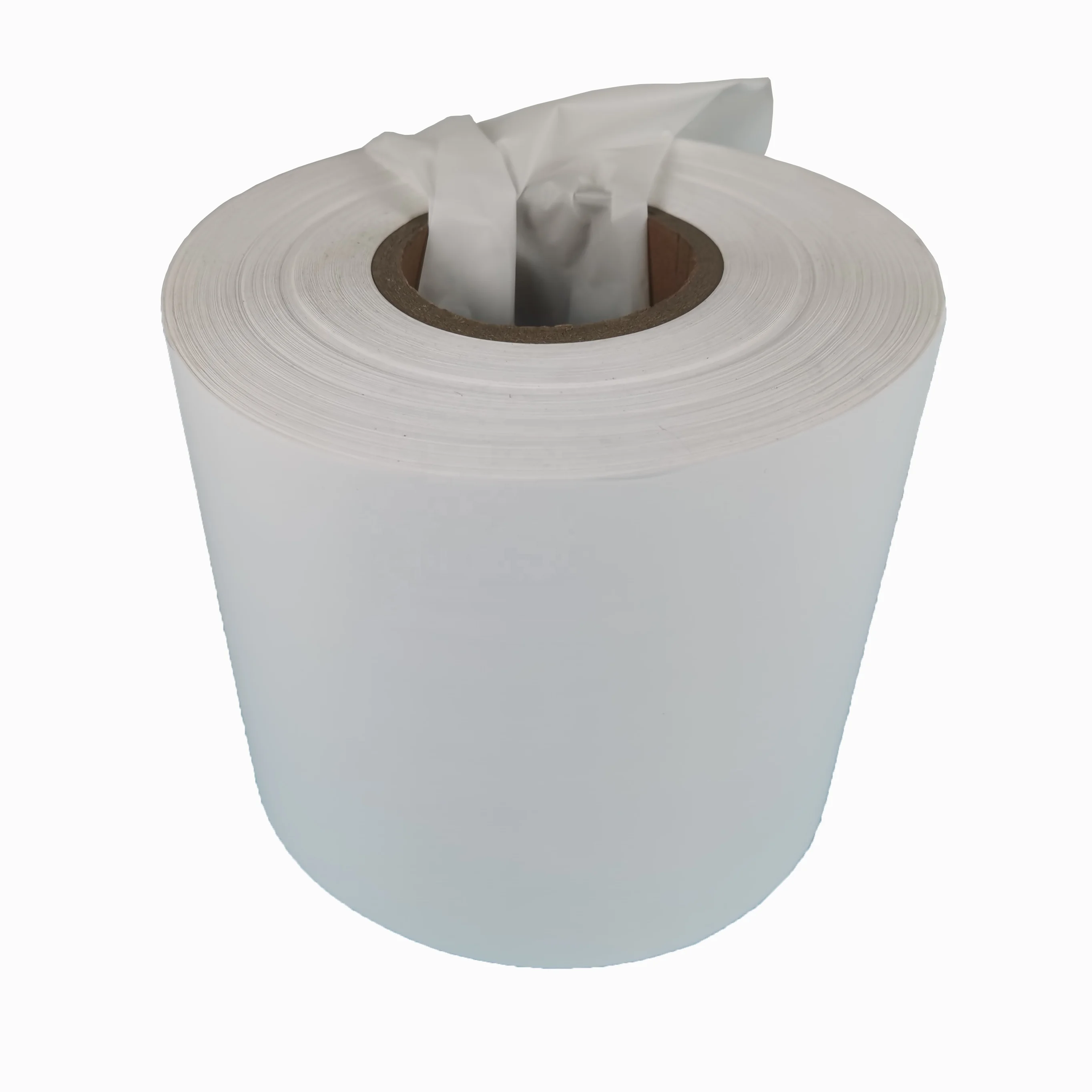 
OEM cast extrusion unbreathable pe film roll all white baby diapers 