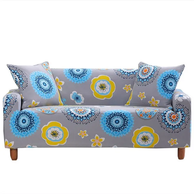 Bran bird solid color printing sofa cover all-in-one elastic lazy sofa cover all seasons general wholesale
