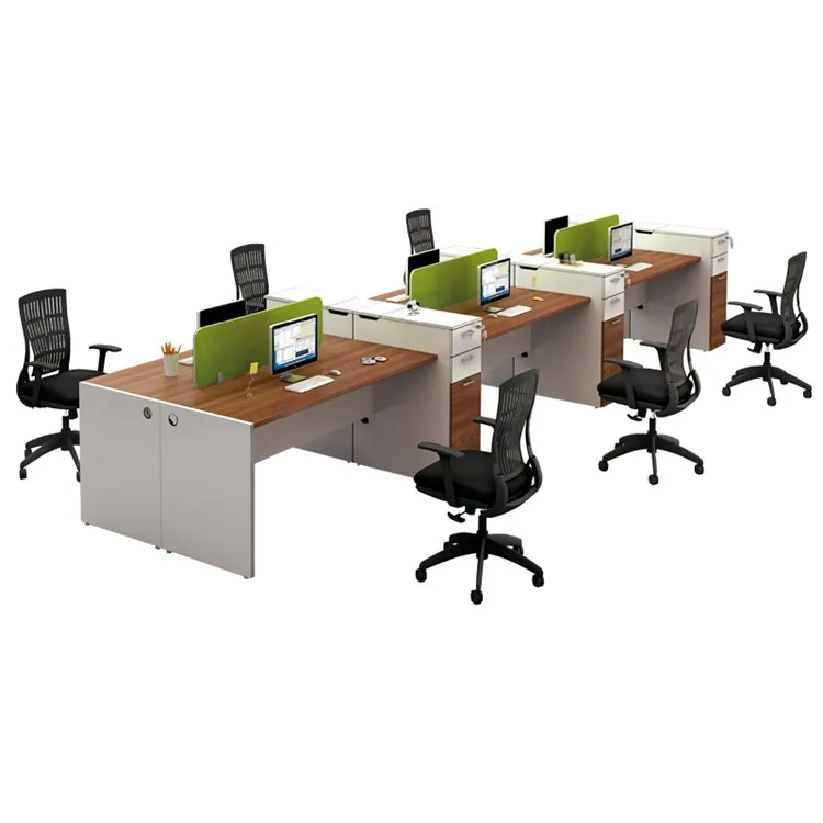 Factory Price Laboratory Office Workstation for 2/4/6 Person Home Desk
