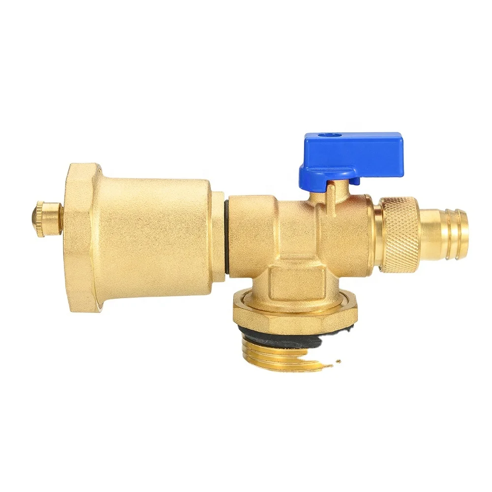 EU4403B LUMGE Floor Heating Drain Cock Pressure Valves Water Release Valve