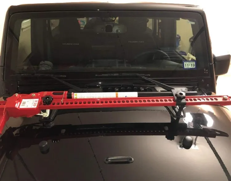 NEWWIND Hood Hi High Jack кронштейны для 2007-2018 Jee p Wrangle r