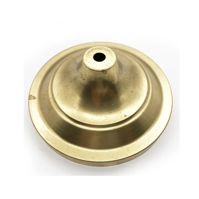 OEM metal drawing stamping brass cone spinning parts