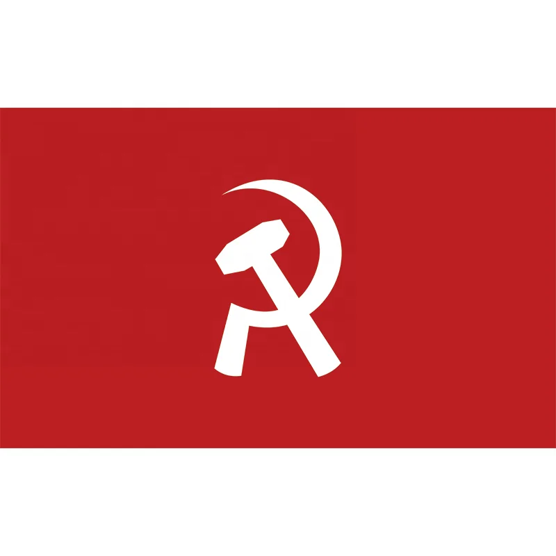 American pure red background flag 3 * 5ft
