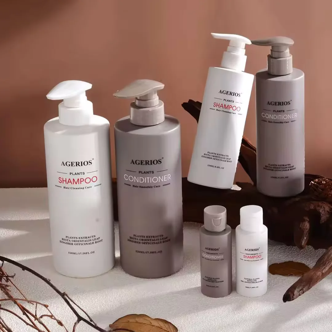 OEM Customs Logo Repair Damaged Hair Anti-Loss Shampoo And Chebe Conditioner