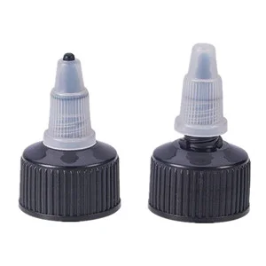 Cheap 30 60 120 Ml Pet Plastic Tattoo Ink Bottle Empty Squeeze Twist Top Cap hair Oils Applicator Bottles With Nozzle