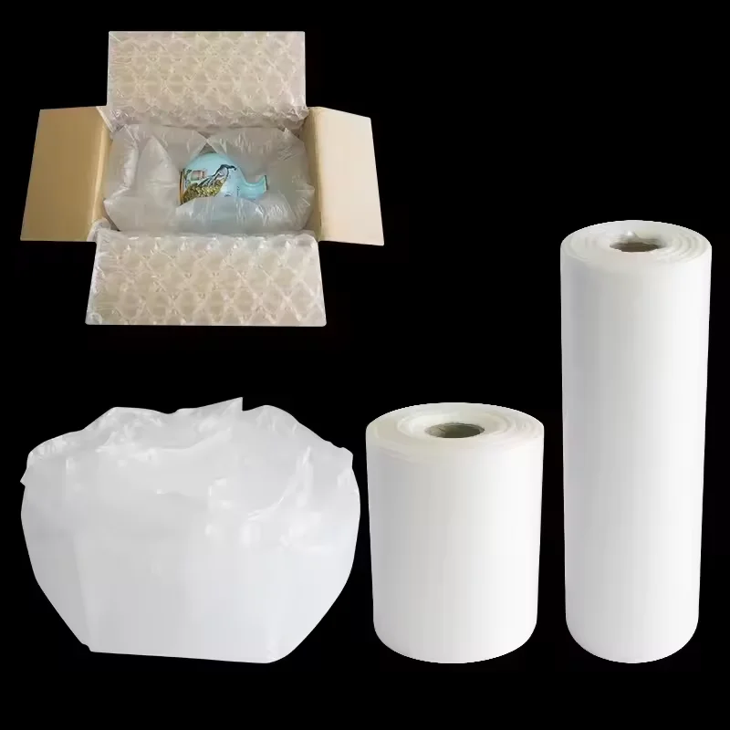 Plastic Air Bag Bubble Packaging Film For Nice Spherical Shockproof Effect