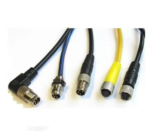 IP68 M8 6pin connectors in either thread-on or snap-on styles male female configurations