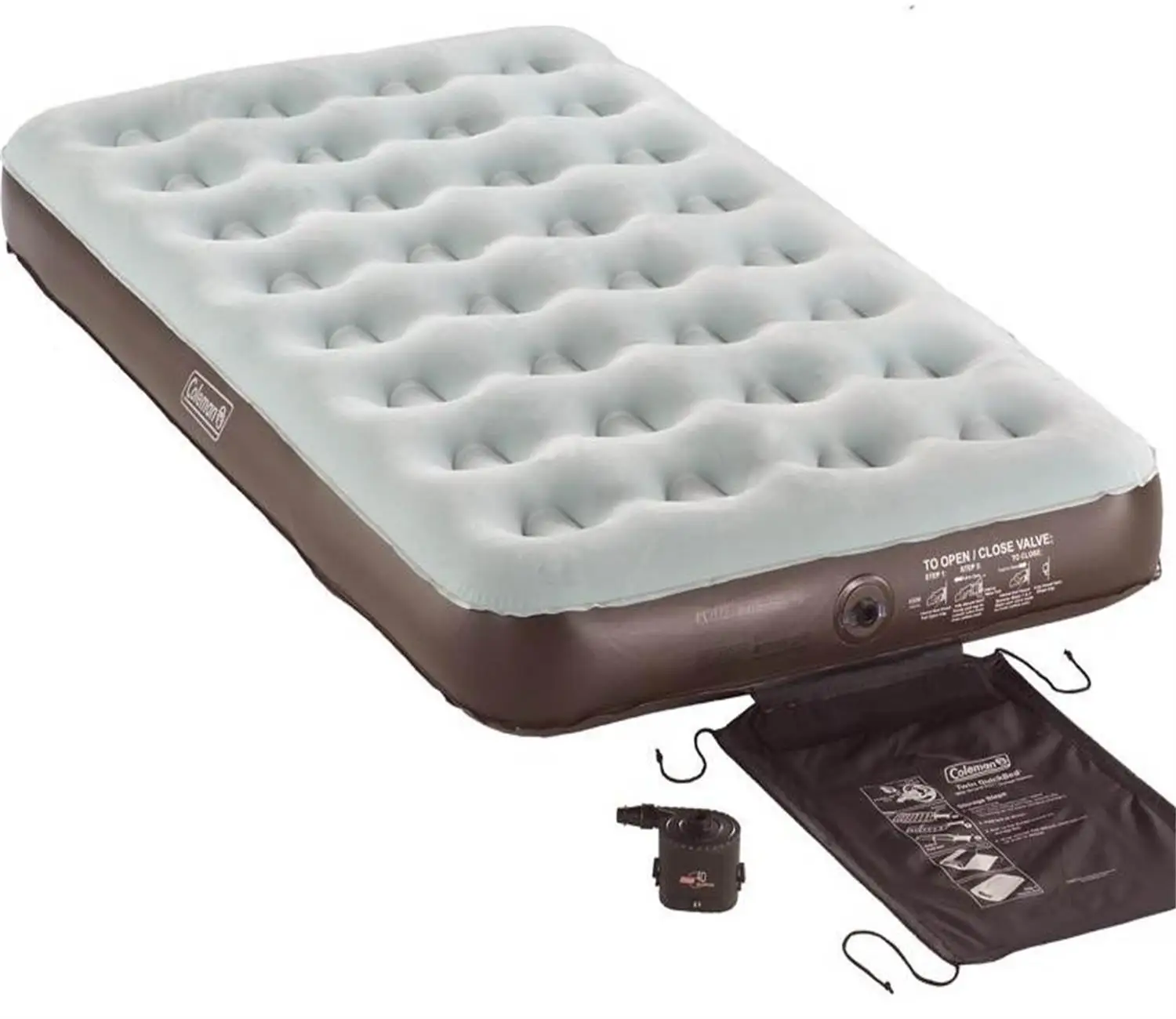 indoor/outdoor Single and double size inflatable bed mattress Built-In Pump Inflatable Air mattress for adult