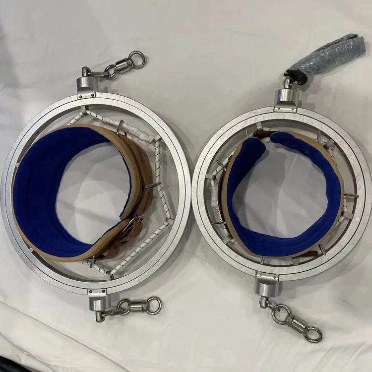 Sanhong Wholesale Gymnastics Twisting Spotting Belt Reverse Uprise Rotating Rings