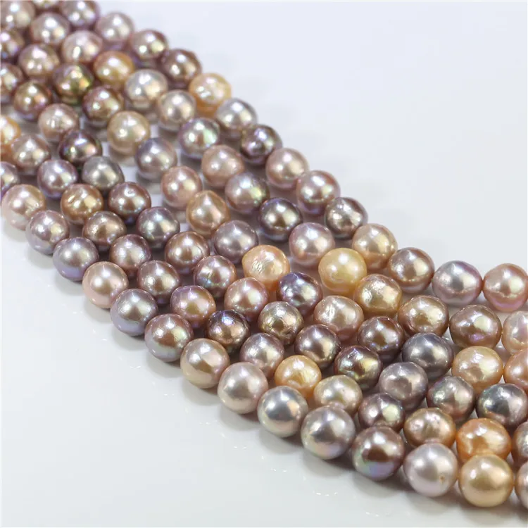 Factory Wholesale Price 11-13mm Freshwater Loose Pearl Strand Large Size Baroque Pearl